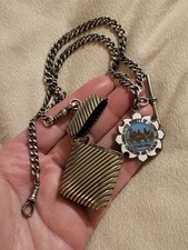 Silver Albert Watch Chain