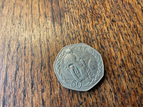 1982 isle man - tt, coin