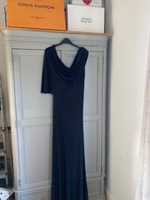 Cocktail Evening Dress Size 10 Long Black Glam Red Carpet Event Classy Black Tie