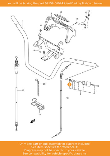 Suzuki nut 09159 - suzuki, oem