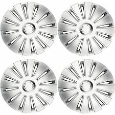 4 x Grey Silver Wheel Trims