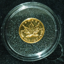 1/20oz  Canadian Maple Leaf Gold Coin In Presentation Box 1996