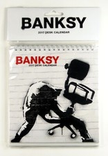 BANKSY - 2017 DESK CALENDAR -