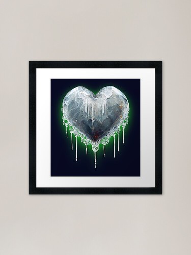 Frozen heart framed - frozen,