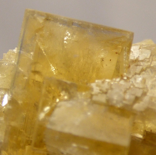 Gemmy yellow fluorite - gemmy,