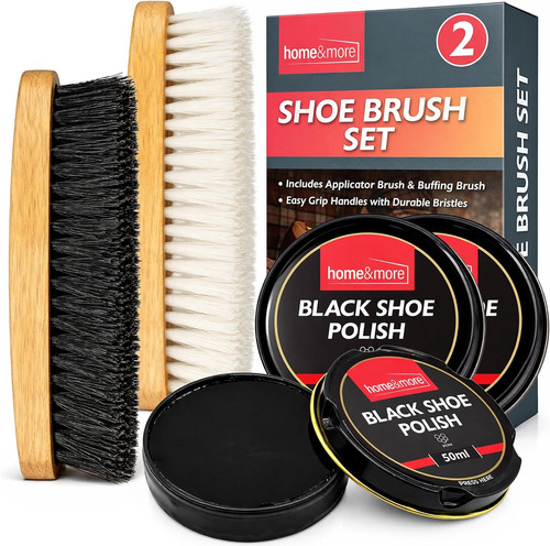 Pack black shoe polish - polish, kit