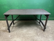 Vintage Painted Wooden Trestle