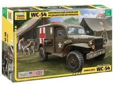 ZVEZDA 3711 1:35 US Army Medical Vehicle Dodge WC-54