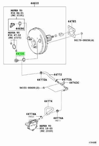 Genuine toyota vacuum - vacuum, check