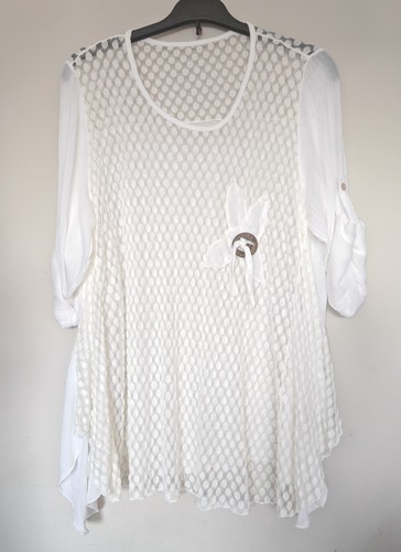 Made italy white cream lace - in,