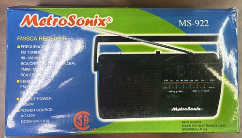 Metrosonix 922 sca radio - metrosonix,