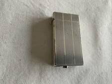 Colibri Molectric 88 Vintage Gas Lighter Chrome Striped.