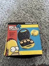 The Simpsons Doughnut Maker Boxed With Instructions 2005 Collectible Working