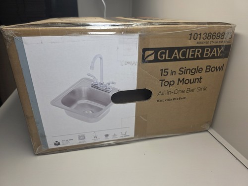 Niob glacier bay drop - glacier, 15"