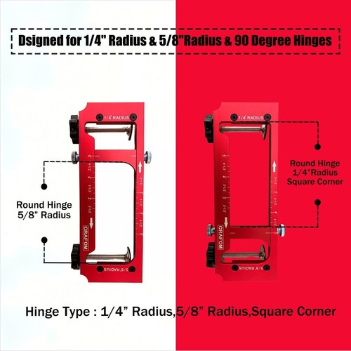 Door hinge template - door,