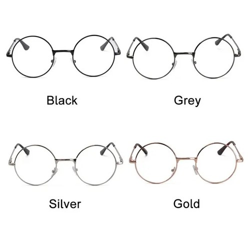Retro metal round frame rim - metal,