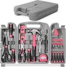 Hi-Spec 54pc Pink Tool Kit for