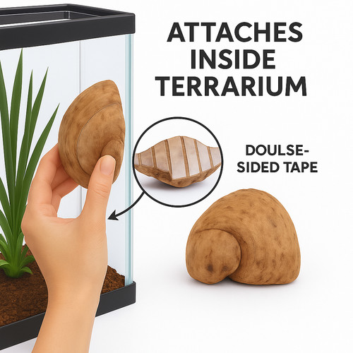 Natural mushroom terrarium - natural,