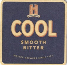 BEER MAT - HARDYS & HANSONS BREWERY - COOL SMOOTH BITTER - (Cat 077) - (2003)