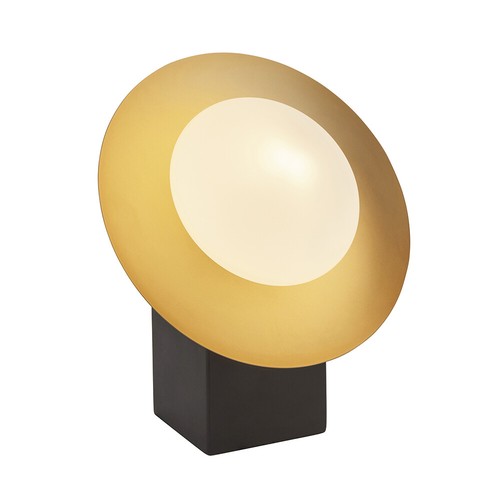 Pebble glass table lamp - glass,