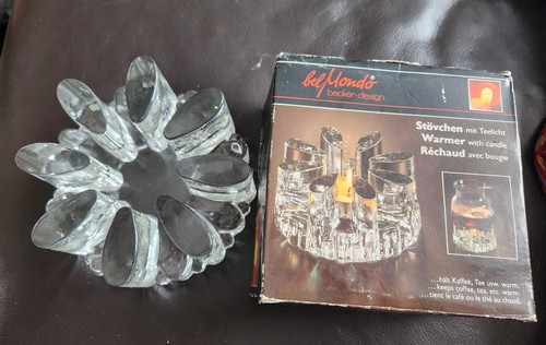 Vintage 1985 bel mondo glass - mondo,
