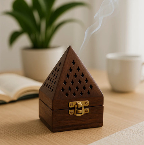 Wooden bakhoor incense - bakhoor, &