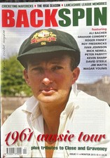 Backspin - the retro cricket magazine. Issue Details: Issue 11, Winter 2015-16,