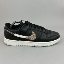 Nike Dunk Low Leopard Print Women's Sneakers Sports Casual Trainers US10 UK7.5
