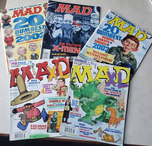 Lot mad magazines early - mad,