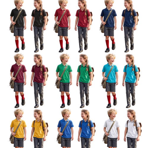 Kids school polo shirt - polo,