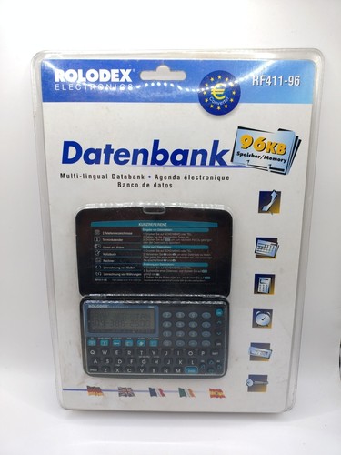 Vintage rolodex databank - rolodex,