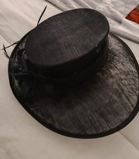 Hat Navy Blue Ladies with Bow