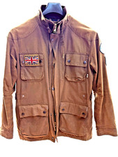 Hackett Country Club Waxed Jacket – Made in England – Size L – Millerain Fabric