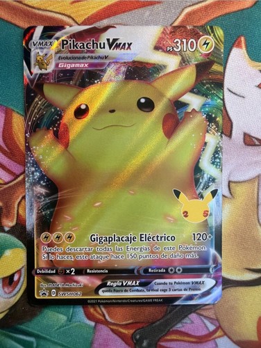 Pikachu vmax spanish promo - pikachu,