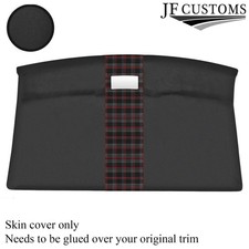 RED STITCH TARTAN FRONT