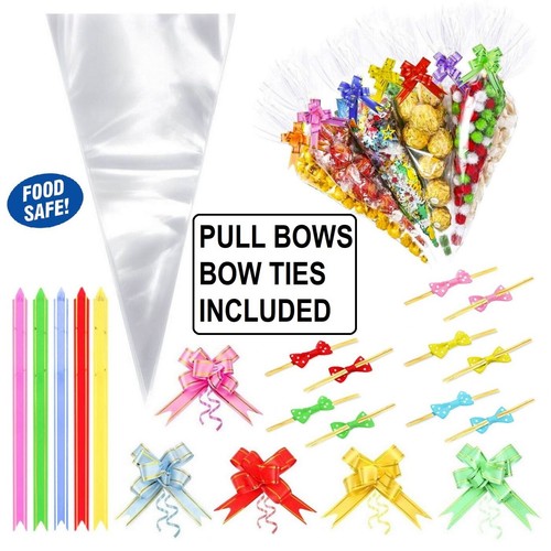 Sweet cone bags cellophane - sweet,