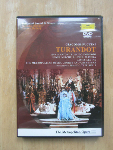 Puccini turandot dvd musicals - dvd,