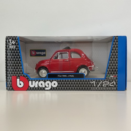 Bburago 1968 fiat 500l - bburago,
