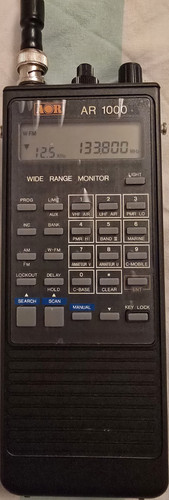 Aor ar1000 handheld - wide, range