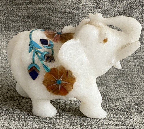 Handcrafted white marble - white,