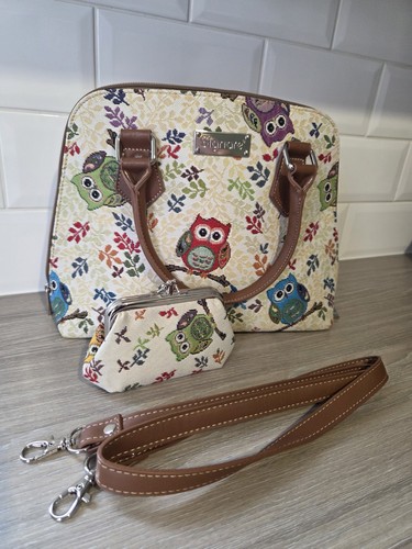 Signare tapestry owl handbag - tapestry,