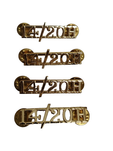 20h shoulder titles - 14/20h,