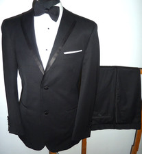 Men's Tuxedo Dinner Suit Black
