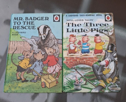 Vintage ladybird books - vintage, x2