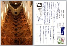 c21424 Cathedral hammerbeam roof Kilkenny  Ireland  postcard 2009 stamp