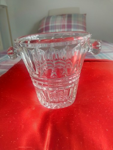 Cut glass wine cooler approx - cut,