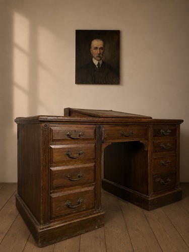 Victorian antique oak maple - maple, &