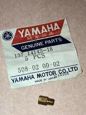 YAMAHA RD250 TY1125 YCS5 YDS1 GENUINE NOS 137 14143 18 MAIN JET #90
