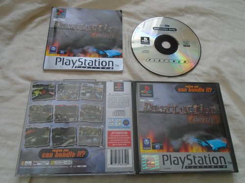 Destruction derby ps1 - destruction,