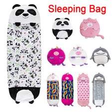 Sleeping Bag Happy Napping Napper Kid FUNNY Pillow Warm Camping Unicorn Gift NEW